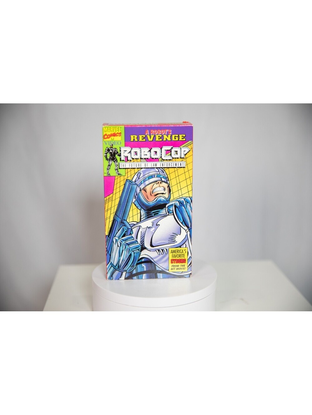 RARE Marvel Video - A Robot's Revenge ROBOCOP: The Future Of Law Enforcement VHS